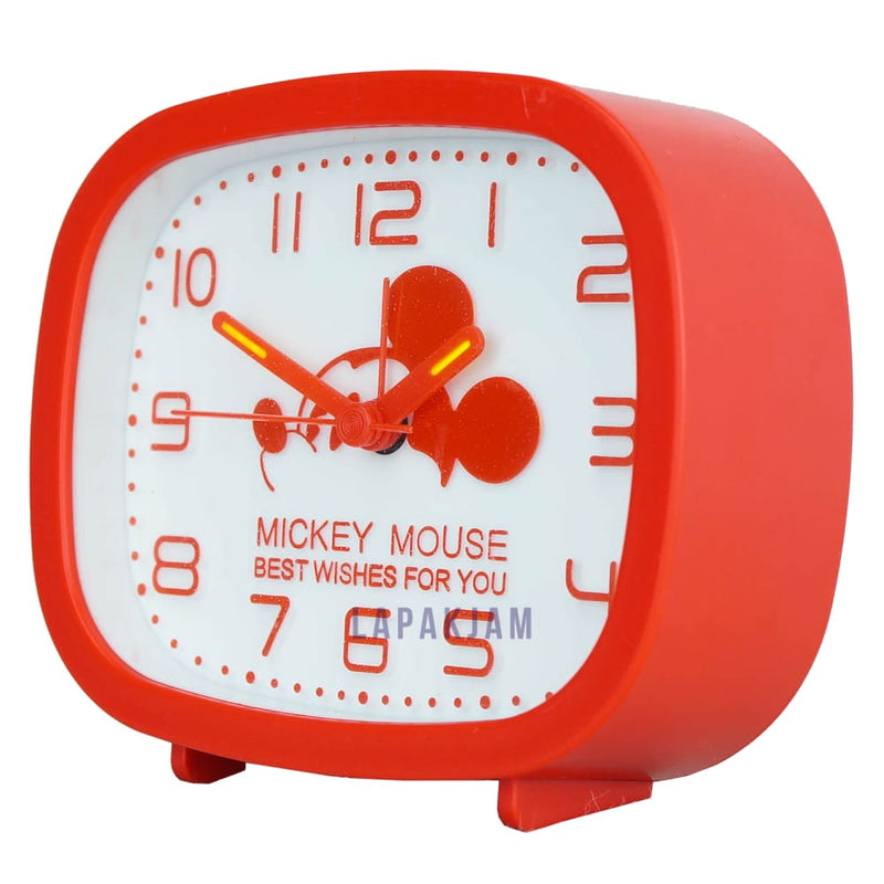 Jam Weker Analog Karakter Anak Esa Mickey Mouse WEF38MKMER