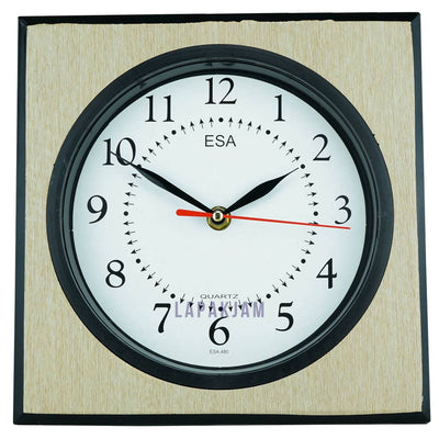 Jam Dinding Analog Polos Minimalis Esa Orange JD28ESAWORA
