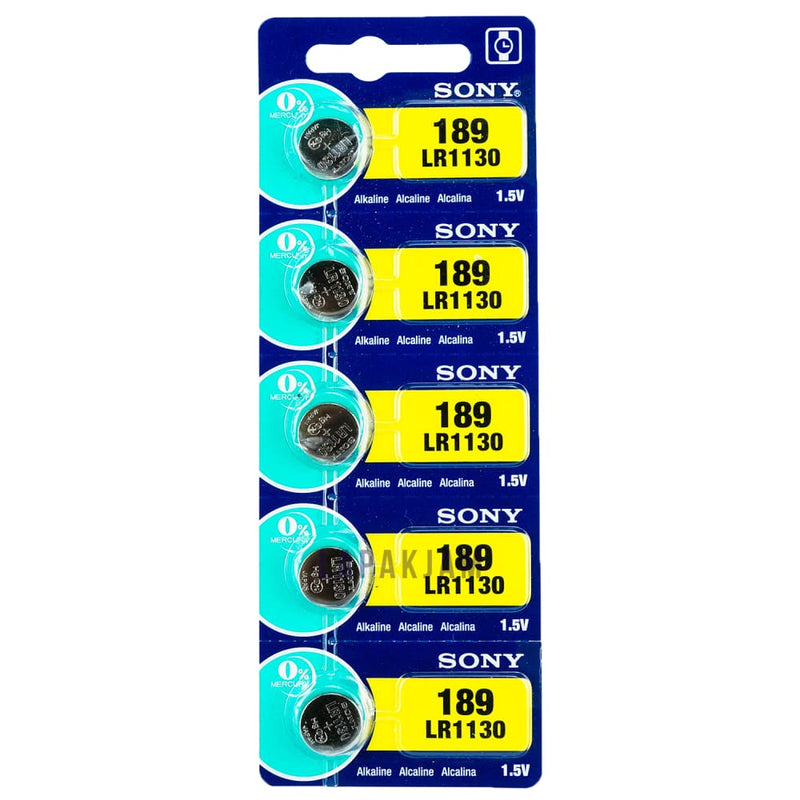 Baterai Jam Tangan Polos Sony Silver BASO189LR1130
