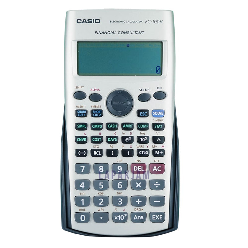 Kalkulator Basic Polos Casio Silver KLCAFC100VFIN