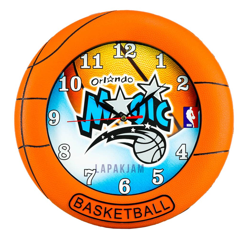 Jam Dinding Analog Bola Esa Magic JDES15ORAMAG