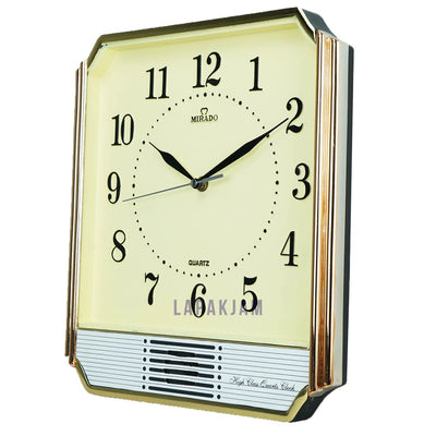 Jam Dinding Bell Polos Minimalis Mirado Cream JD15Q-510REA