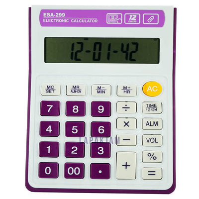 Kalkulator Basic Polos Esa Ungu KL709UG12IG