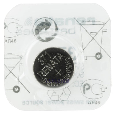 Baterai Jam Tangan Polos Renata Silver BARE371S920SW