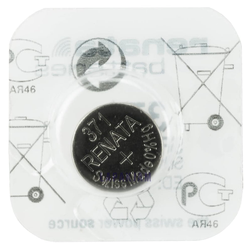 Baterai Jam Tangan Polos Renata Silver BARE371S920SW