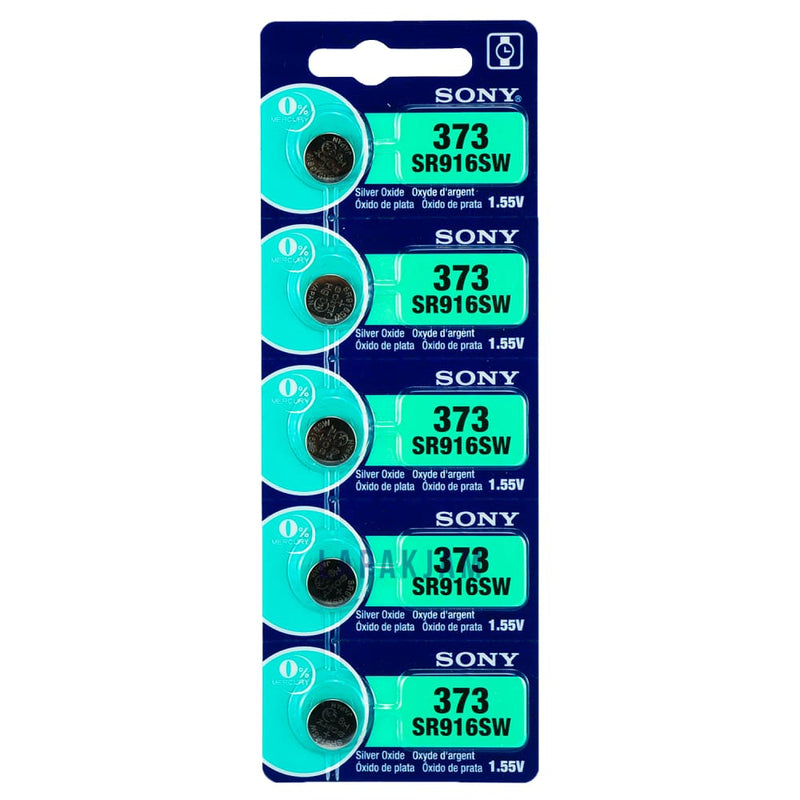 Baterai Jam Tangan Polos Sony Silver BASO373S916SW