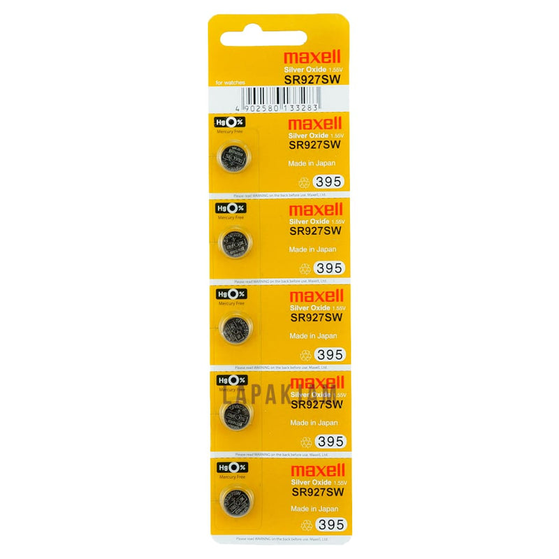 Baterai Jam Tangan Polos Maxell Silver BAMA395S927SW