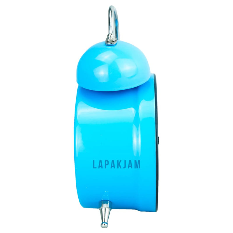 Jam Weker Analog Polos Minimalis Esa Biru WEES840BIR