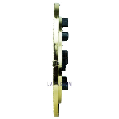 Jam Dinding Analog Nuansa Islami Esa Gold JDES430GOL