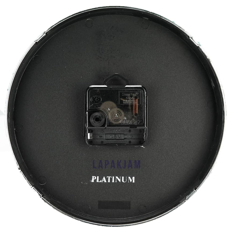 Jam Dinding Analog Nuansa Islami Platinum Hijau JDPLATPT-7428NIHIJ