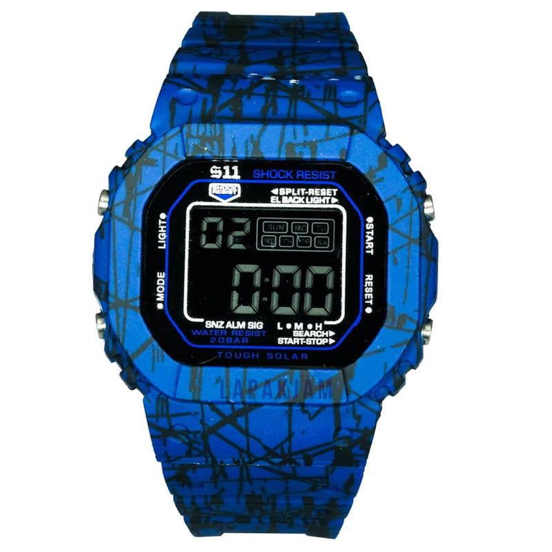 Jam Tangan Digital Sporty 511-KL210 Biru JA511-KL210DBIR