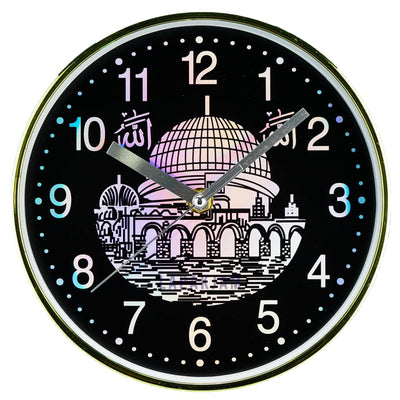 Jam Dinding Analog Nuansa Islami Platinum Hijau JDPLATPT-7428NIHIJ