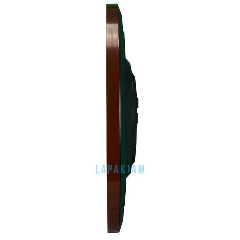 Jam Dinding Analog Polos Minimalis Estiloren Brown JDESTIPTS2155T1-4BRO