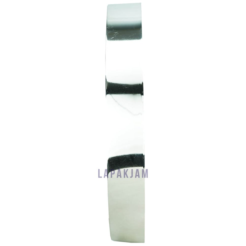 Jam Dinding Analog Polos Minimalis Kikai Silver JDKIWS-7377PSIL