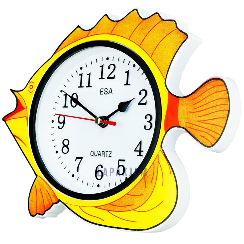 Jam Dinding Analog Animal Esa Kuning JD018ESA433KU