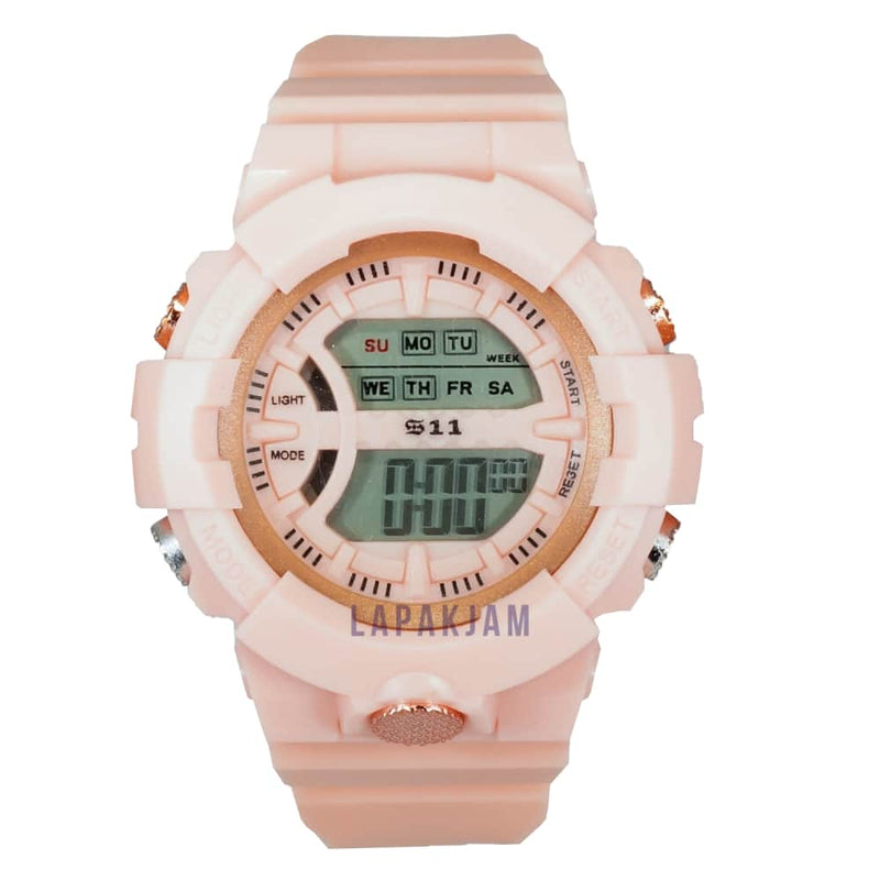 Jam Tangan Digital Sporty 511-B5 Orange JA511-B5DORA