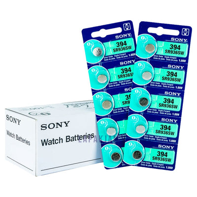 Baterai Jam Tangan Polos Sony Silver BASO394S936SW