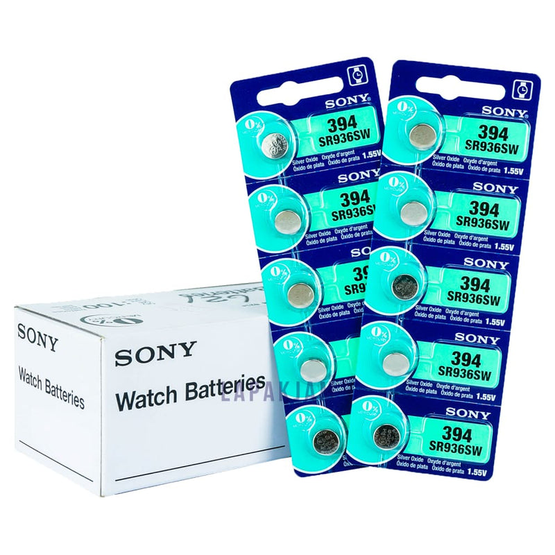Baterai Jam Tangan Polos Sony Silver BASO394S936SW