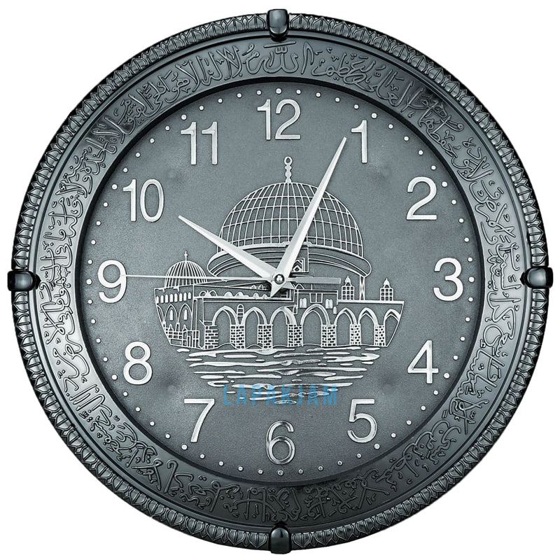 Jam Dinding Analog Nuansa Islami Esa Hitam JDES430HIT