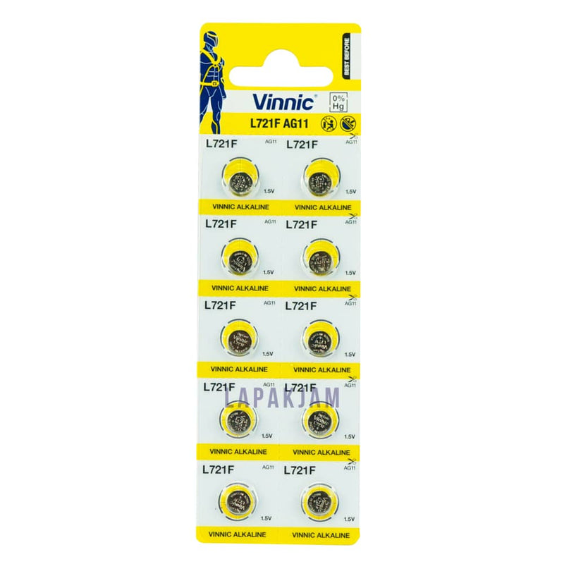 Baterai Jam Tangan Polos Vinnic Silver BA0003VINNL721