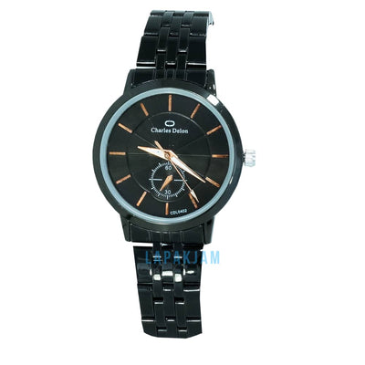 Jam Tangan Analog Formal Charles Delon Gold JACHARCDL0402RHBGOL