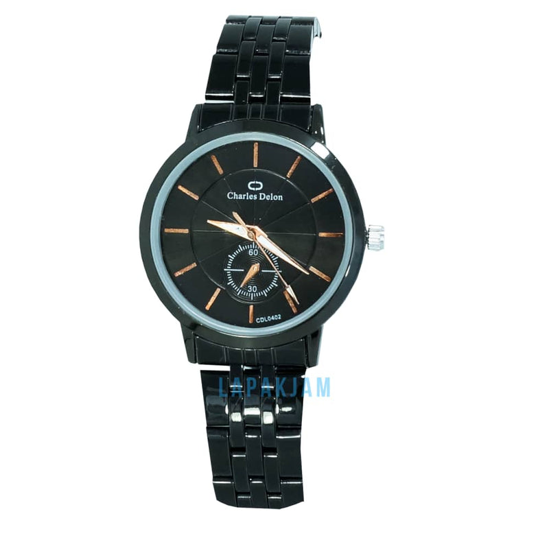 Jam Tangan Analog Formal Charles Delon Gold JACHARCDL0402RHBGOL