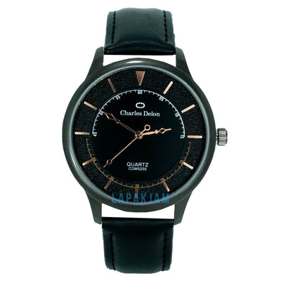 Jam Tangan Analog Formal Charles Delon Hitam 1 JACHARCDM5205KHIT