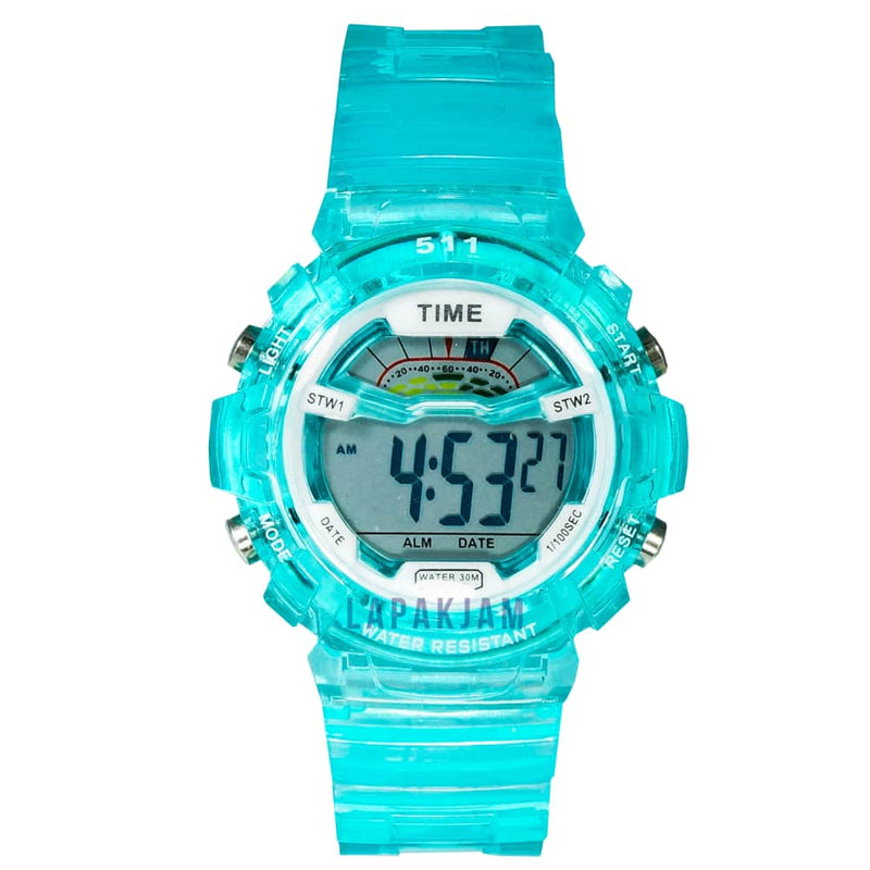 Jam Tangan Digital Sporty 511-B3K Hijau JA511B3KDKTHIJ