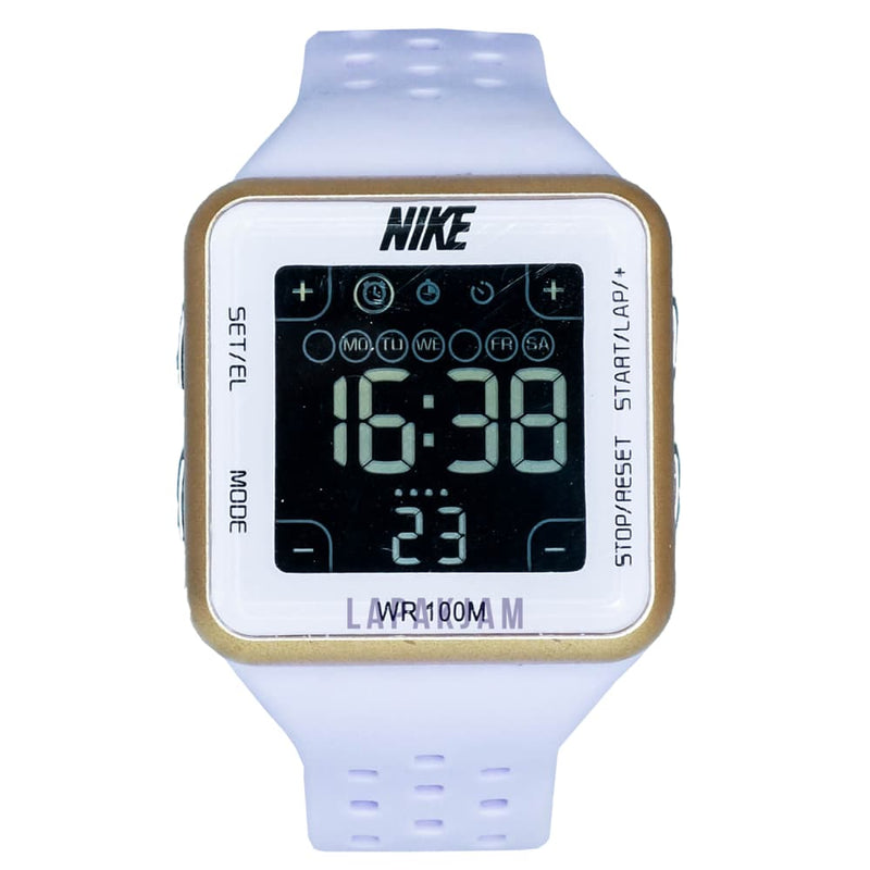 Jam Tangan Digital Sporty Nike Ungu Gold JANIKEK-001DUNGGOL