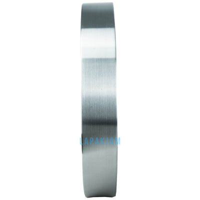 Jam Dinding Analog Polos Minimalis Stainless Silver JDST9055SIL