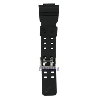 Tali Jam Tangan Karet Polos Fashion Tidak ada Merk Hitam TA12KAR81HI