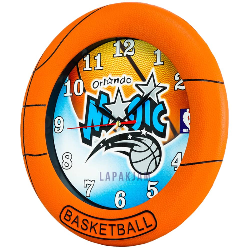 Jam Dinding Analog Bola Esa Magic JDES15ORAMAG