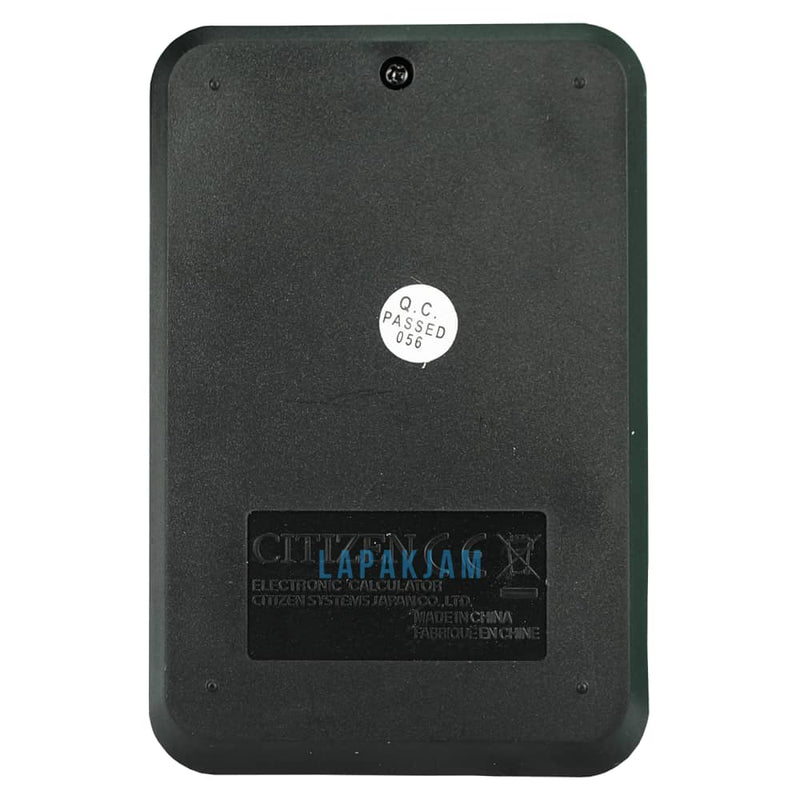 Kalkulator Basic Polos Citizen Hitam KLCILC110N8D