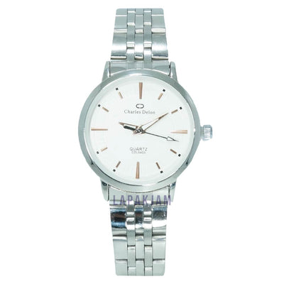 Jam Tangan Analog Formal Charles Delon Gold JACHARWCCDL0403RPBGOL