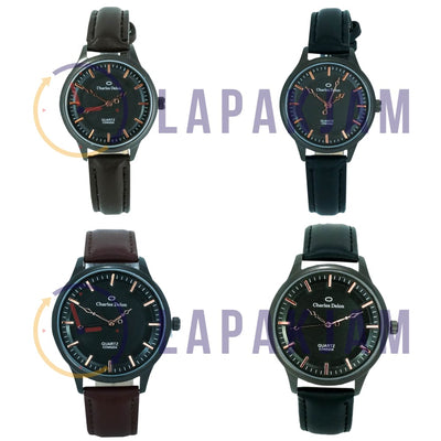 Jam Tangan Analog Formal Charles Delon Coklat JACHARCDW5204KCOK