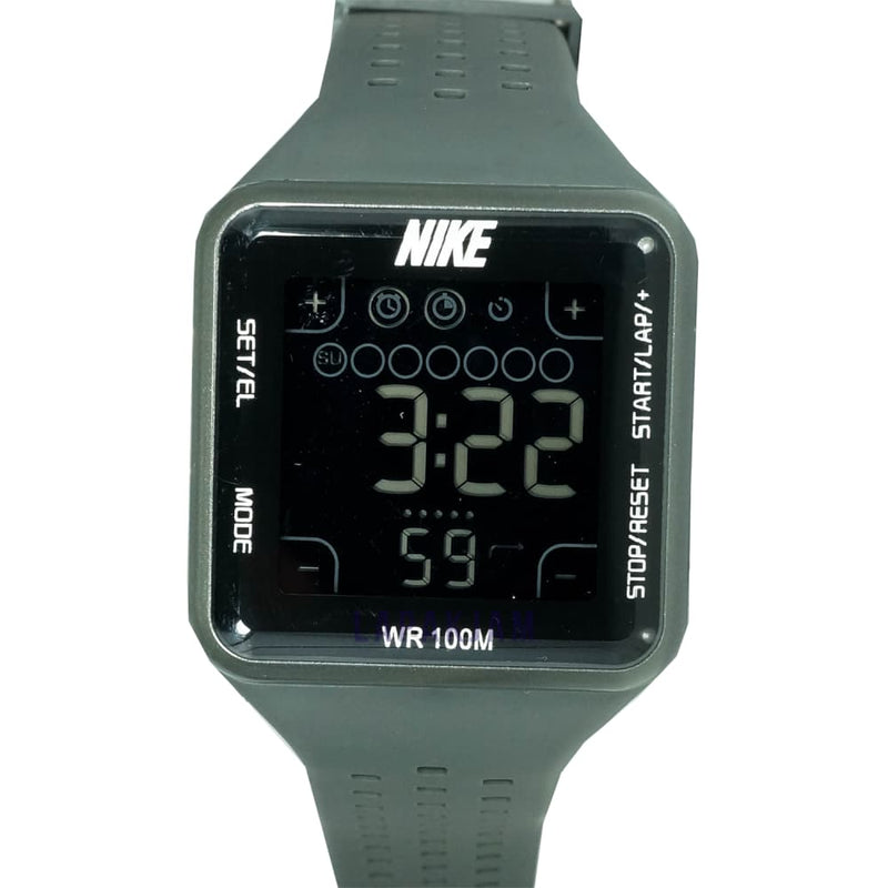 Jam Tangan Digital Sporty Nike Abu Abu JANIKEK-001DABU