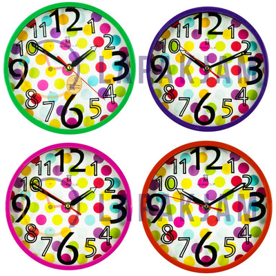 Jam Dinding Analog Polos Minimalis Miracle Hijau JDMIRAM26BP01HIJ