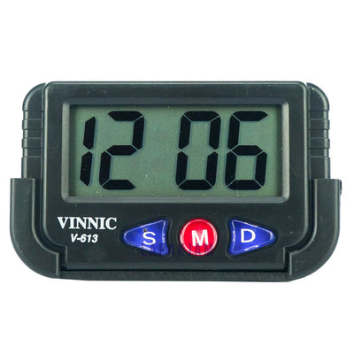 Jam Mobil Digital Polos Minimalis Vinnic Hitam WEVI613HIT