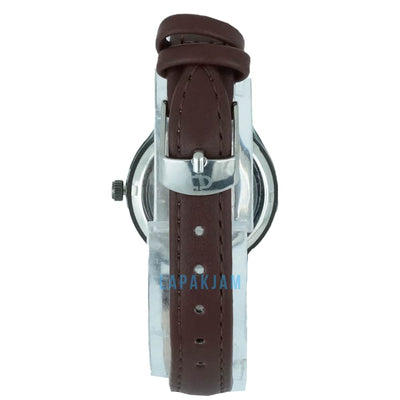 Jam Tangan Analog Formal Charles Delon Coklat Tua JACHARCDW5203KCOKTU