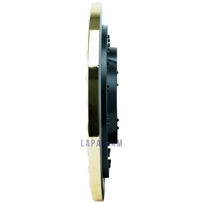 Jam Dinding Analog Polos Minimalis Esa Gold JDESS-943GOL