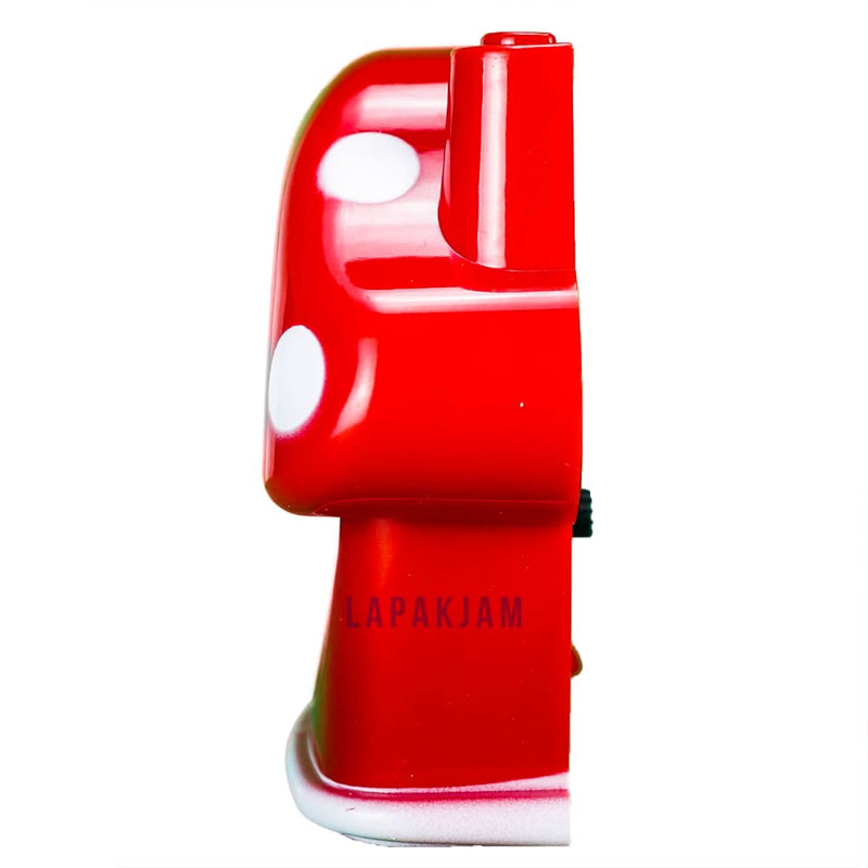 Jam Weker Analog Polos Minimalis Esa Merah WEES110MER