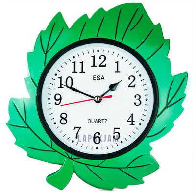 Jam Dinding Analog Karakter Anak Esa Hijau Hitam JDES32HIJHIT