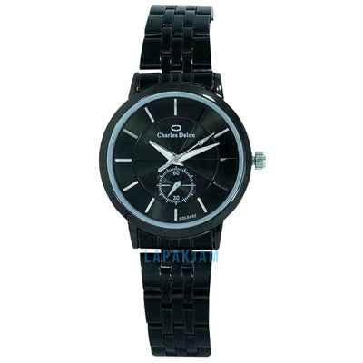 Jam Tangan Analog Formal Charles Delon Silver JACHARCDL0402RHBSIL