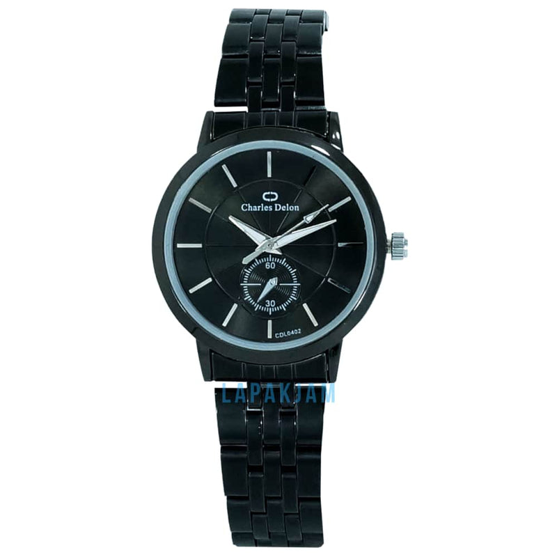 Jam Tangan Analog Formal Charles Delon Silver JACHARCDL0402RHBSIL