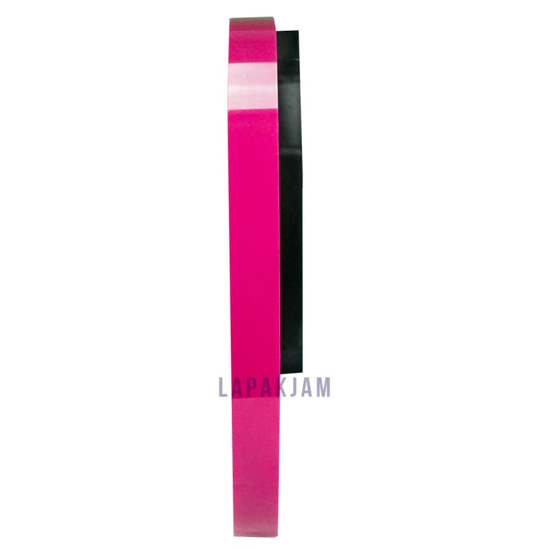 Jam Dinding Analog Polos Minimalis Edison Magenta JDEDISEDW291-B44MAG