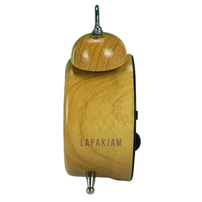 Jam Weker Analog Polos Minimalis Esa Coklat Muda WEESA28322COKMUD