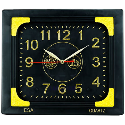 Jam Dinding Analog Nuansa Islami Esa Hitam JD0033ESA253HI