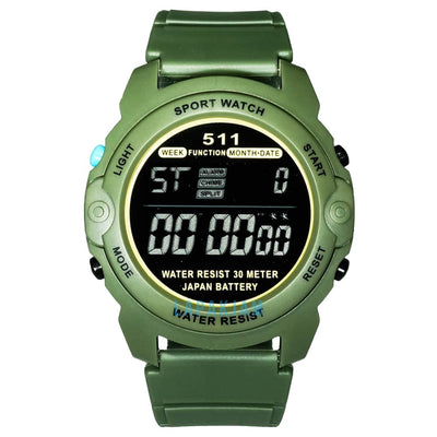 Jam Tangan Digital Sporty 511-B328 Hijau JA511-B328DHIJ