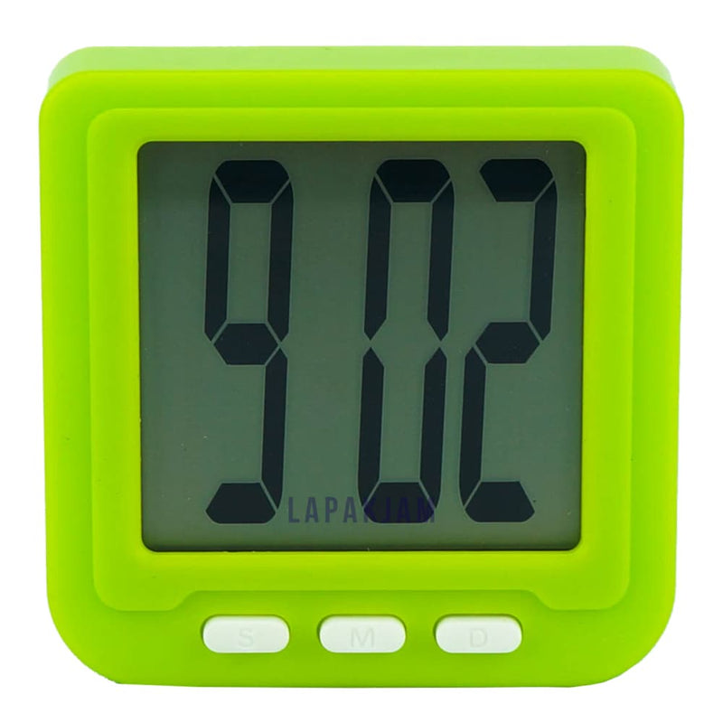 Jam Mobil Digital Polos Minimalis Esa Hijau JMES186HIJ