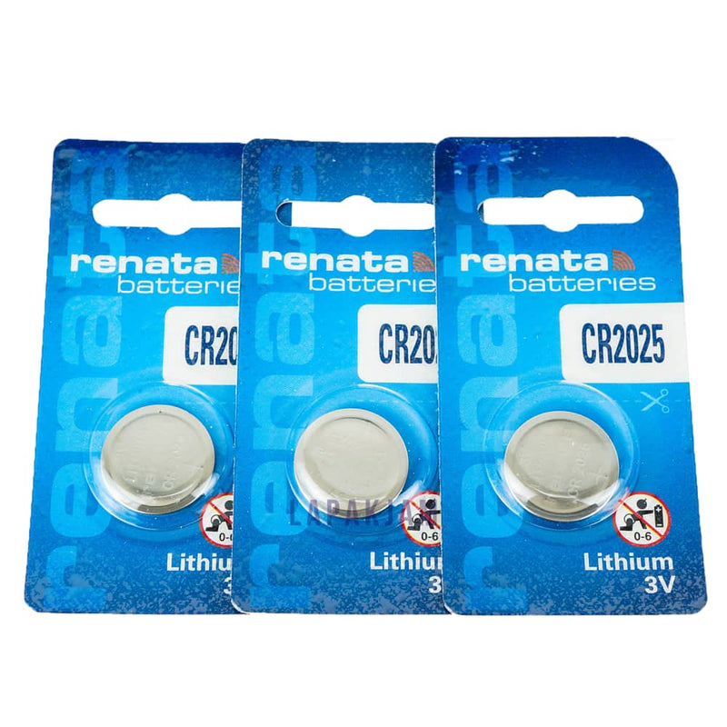 Baterai Jam Tangan Polos Renata Silver BARECR2025